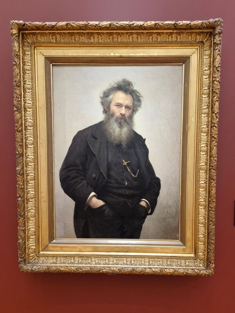 Портрет художника И. И. Шишкина, Крамской (1880)