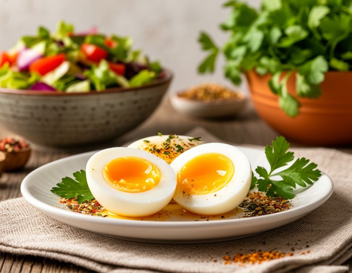 Вареные яйца