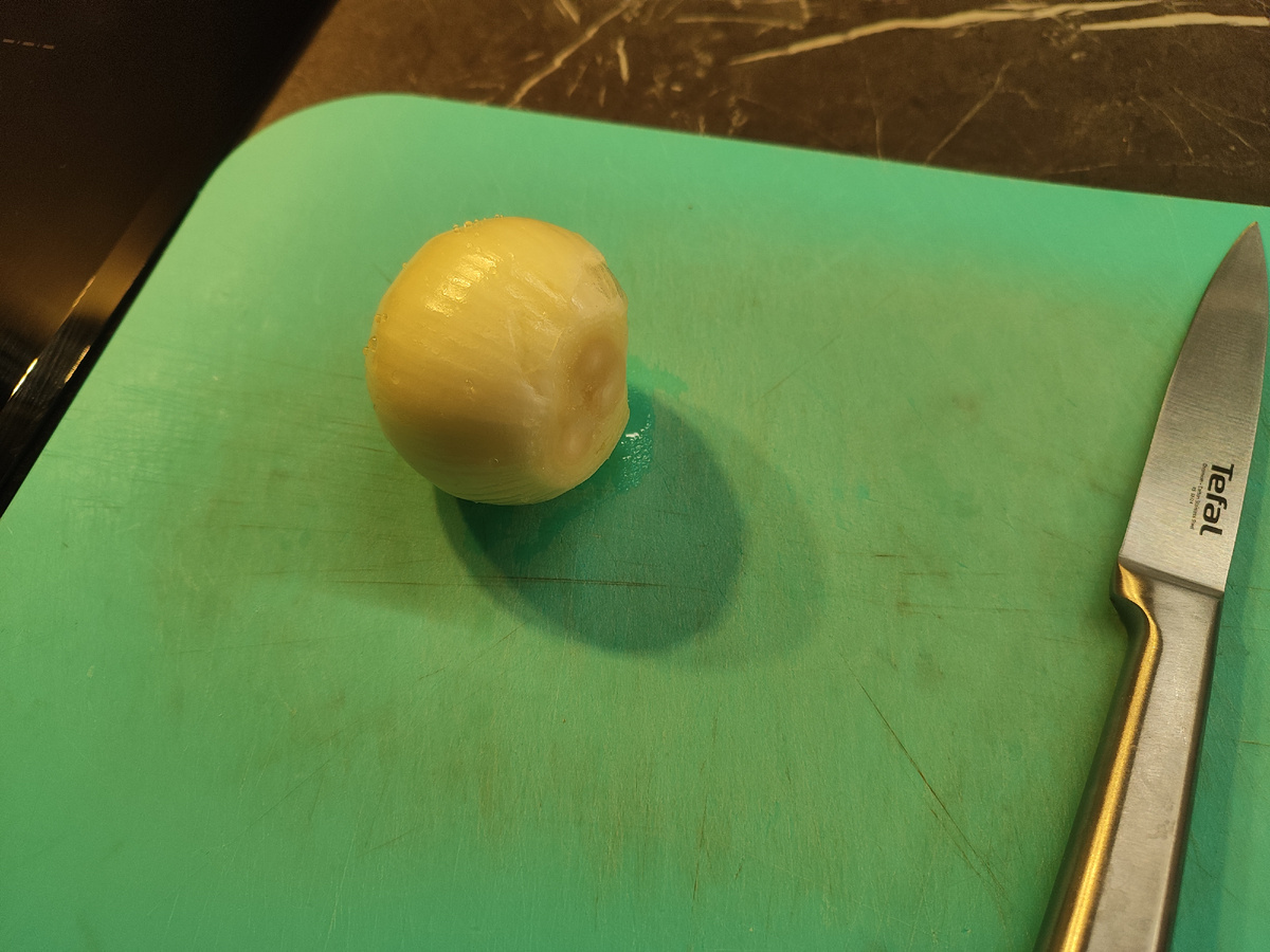 Курица в сливочно-грибном соусе. Фото автора.