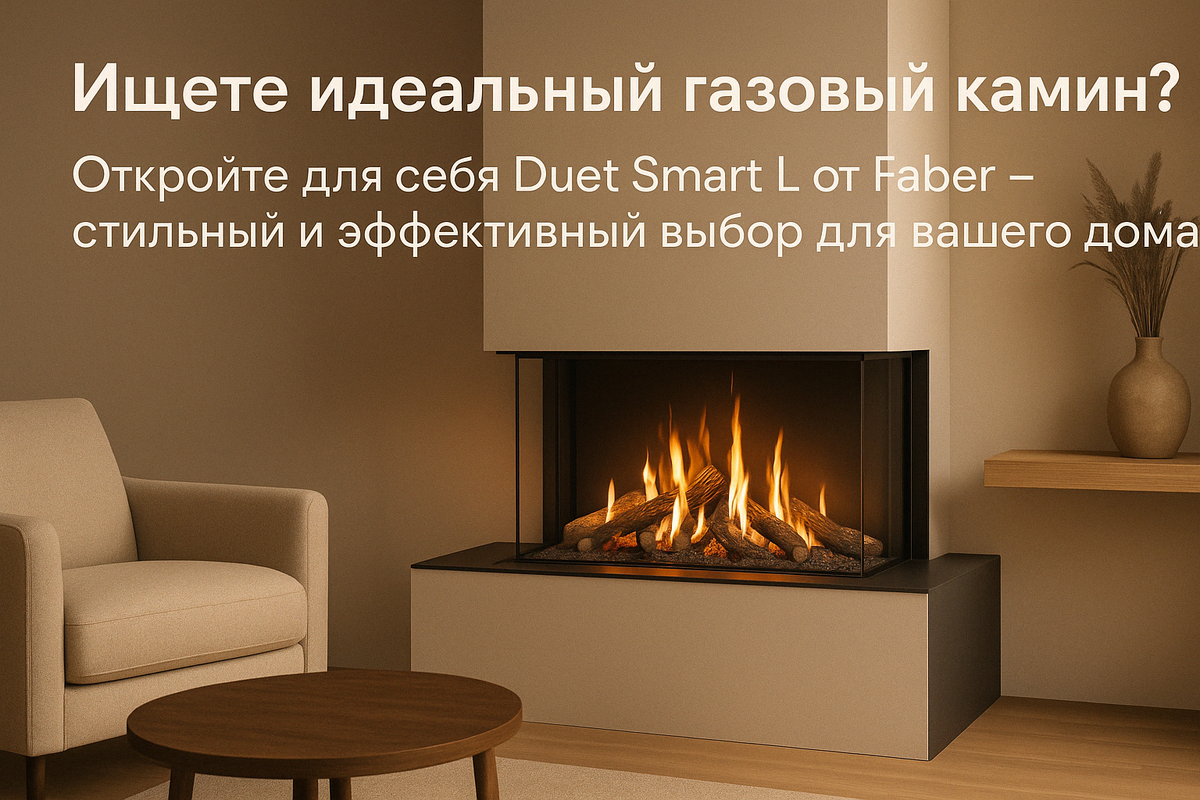    Газовые камины Duet Smart L: как создать уют в вашем доме и сэкономить на отоплении Kamin
