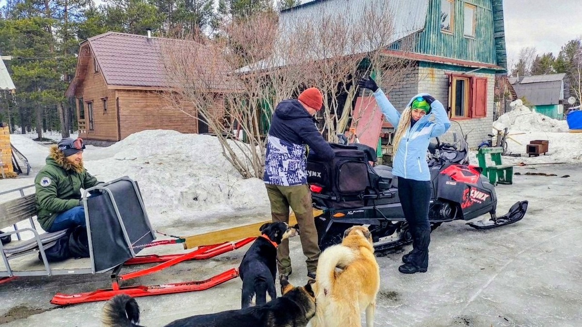 Готовимся к заброске на станции Хибины