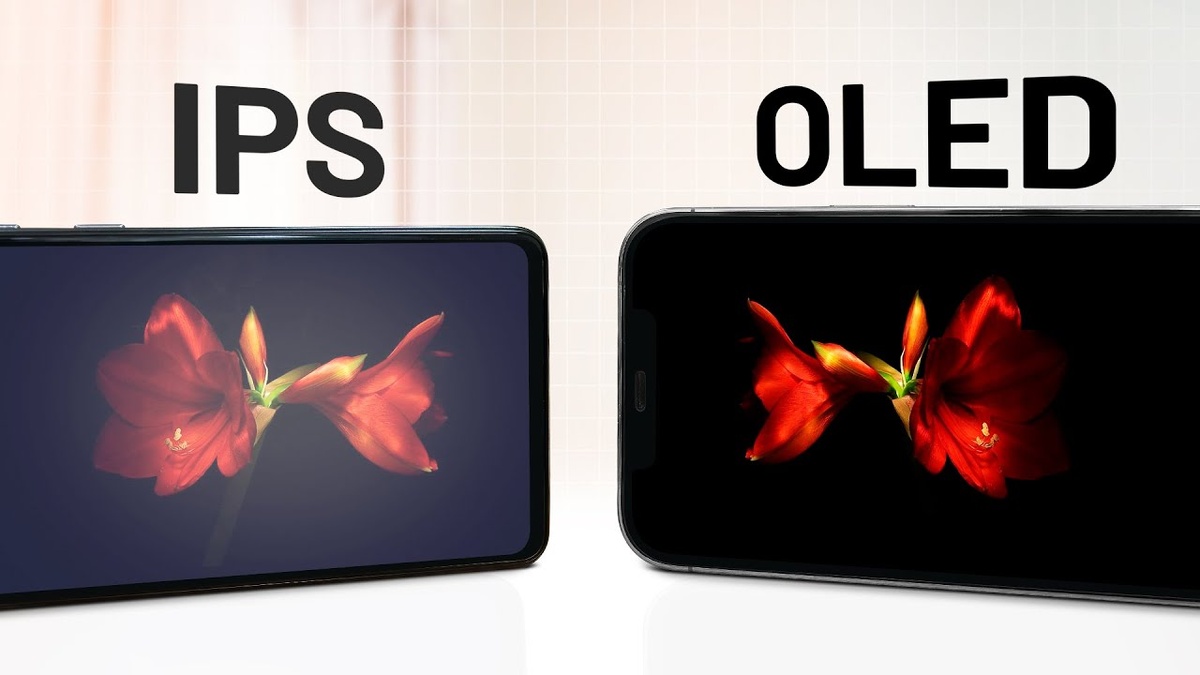 Сравнение IPS и OLED дисплеев