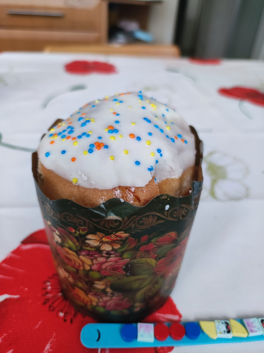 фото автора: купили кулич)