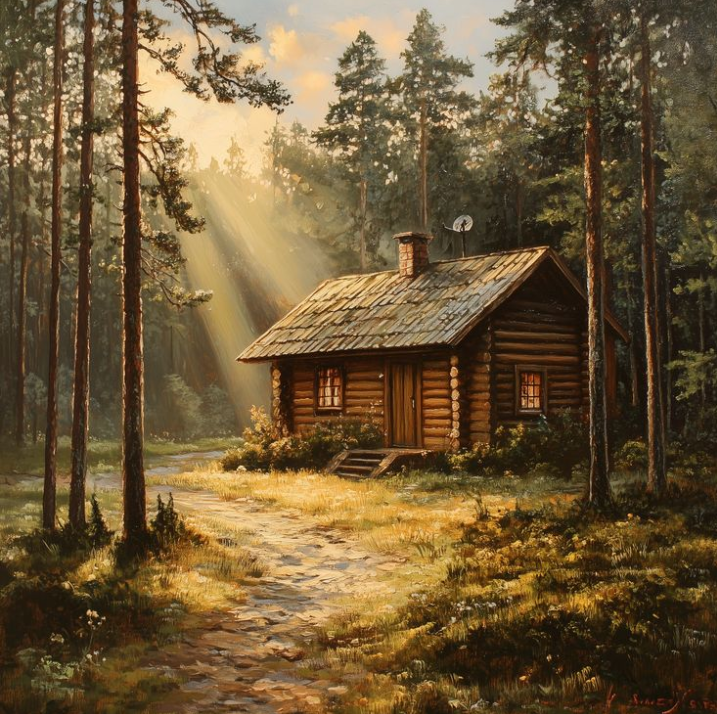 Хижина в лесу