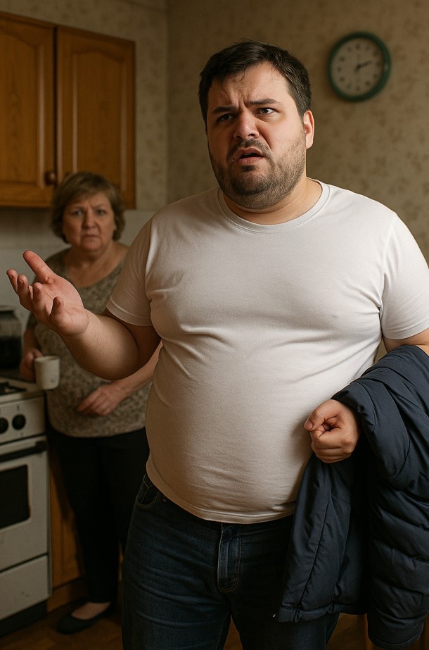 А она всё кормит... кормит...