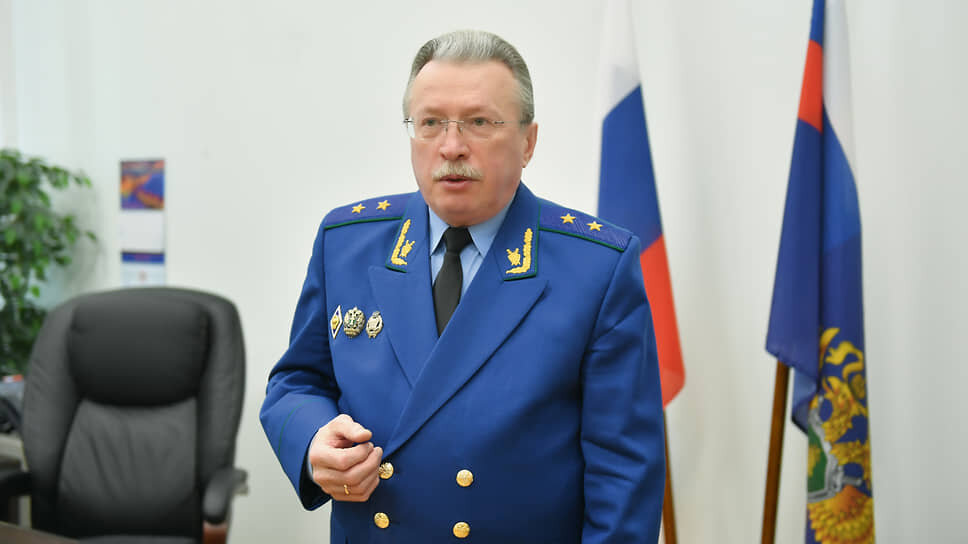 Северо-Западный транспортный прокурор Владимир Владимиров.📷Фото: Александр Коряков / Коммерсантъ