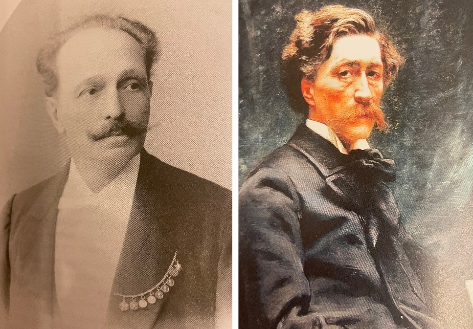 Мариус Петипа и Сергей Худеков (фото из буклета для балета «Баядерка»)