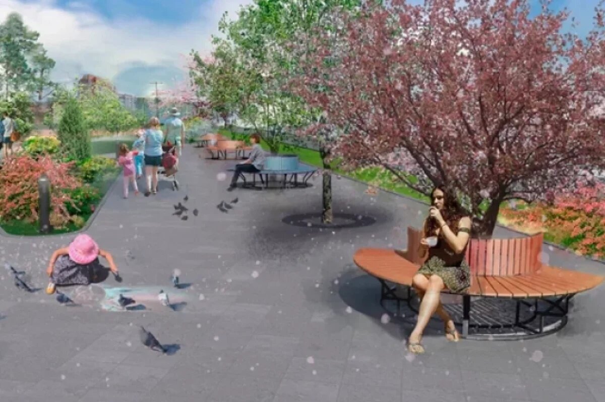    Пензенцам пояснили, когда благоустроят сквер рядом с ДЕ «Воейков»