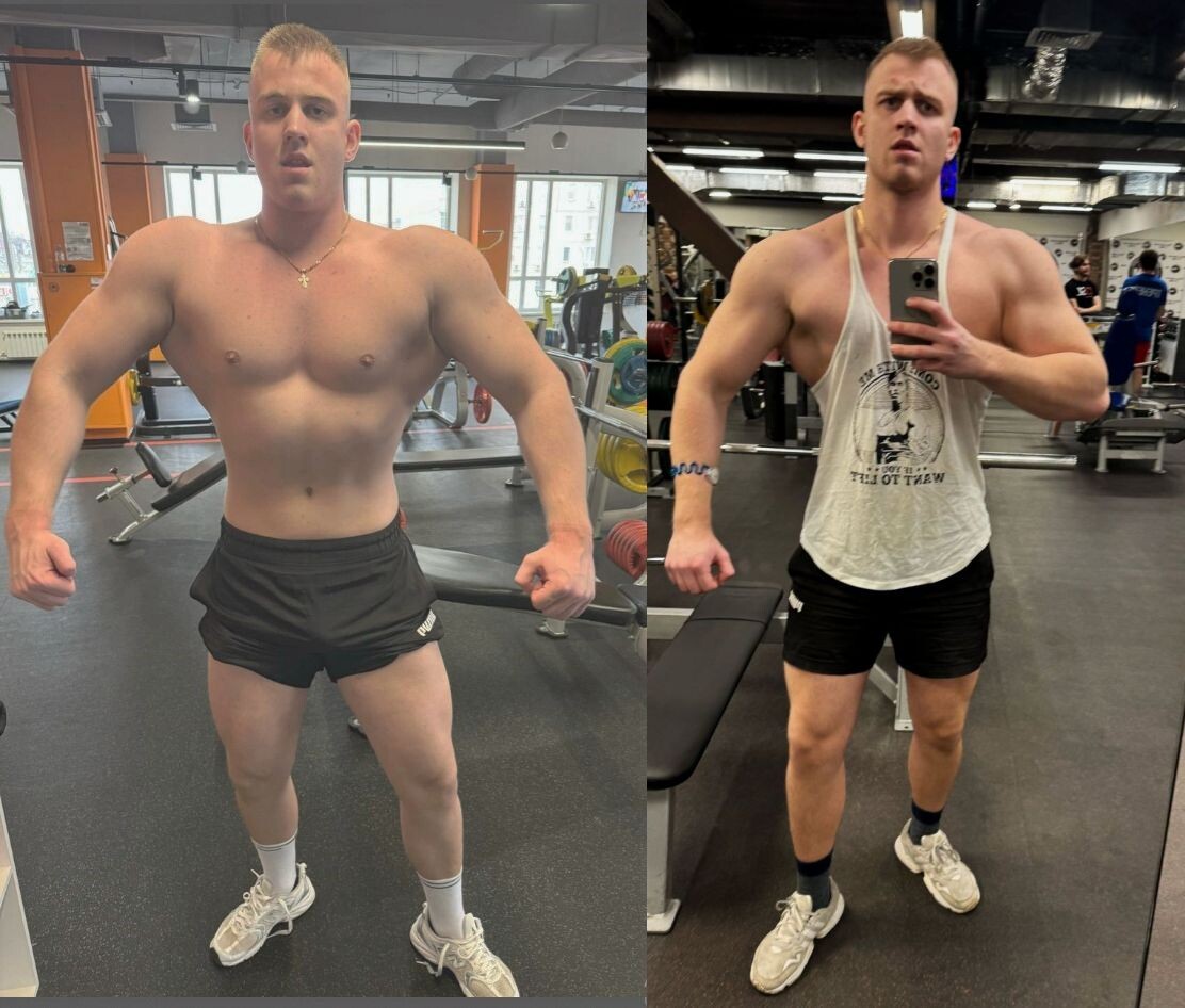 Еще больше Максима потряс тот факт что его сила в упражнениях продолжает расти, несмотря на то что он ест гораздо меньше чем он потреблял в период набора мышечной массы