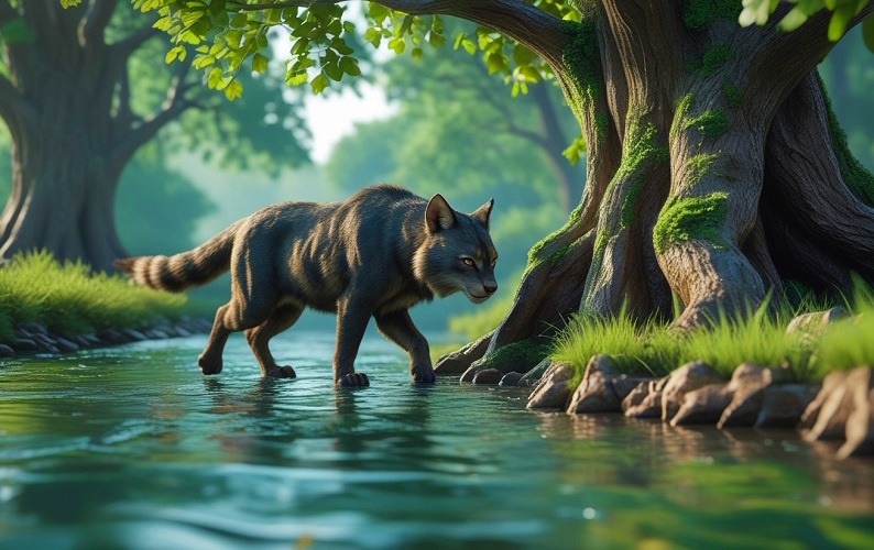 Рыжий кот - бродяга.