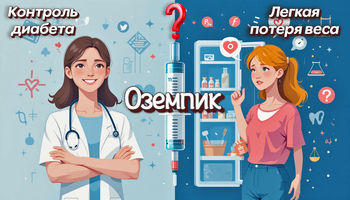 Оземпик: спасение для диабетиков или ловушка для худеющих? Разбираю по косточкам все мифы о чудо препарате XXI века