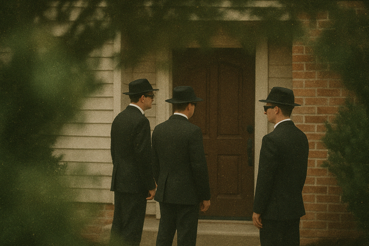 Визит троих незнакомцев.