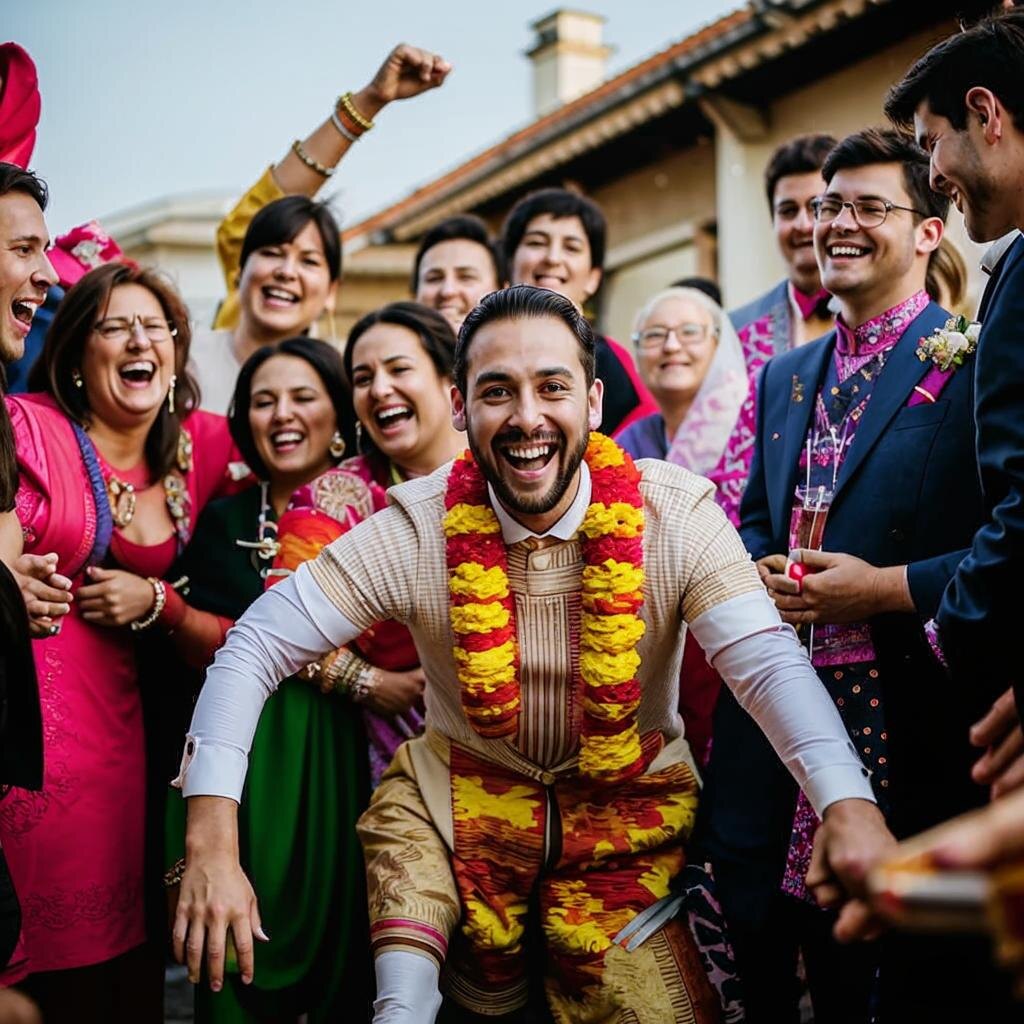 эта процедура стала неотъемлемой частью немецкой свадьбы, придав ей особое очарование и развлекательную составляющую