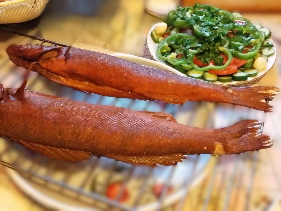 Терпуг и овощи!