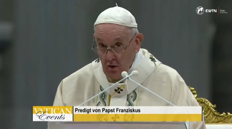    Папа Римский Франциск. Фото: скриншот из видео американских СМИ.