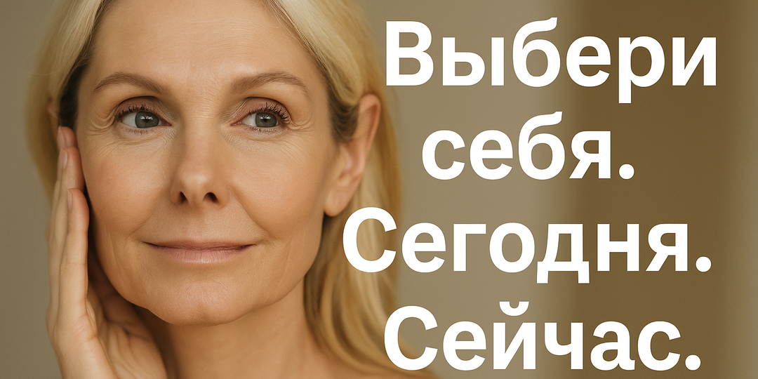 Ты не стареешь — ты просто перестала выбирать себя!