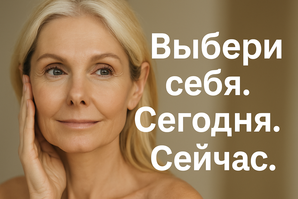 Каждый день без правильного ухода — это шаг назад. Кожа теряет упругость, а ты — уверенность. Но всё можно вернуть. Начни с малого — выбери себя.