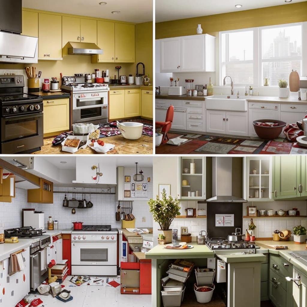 Как навести порядок на кухне за 10 минут"**  