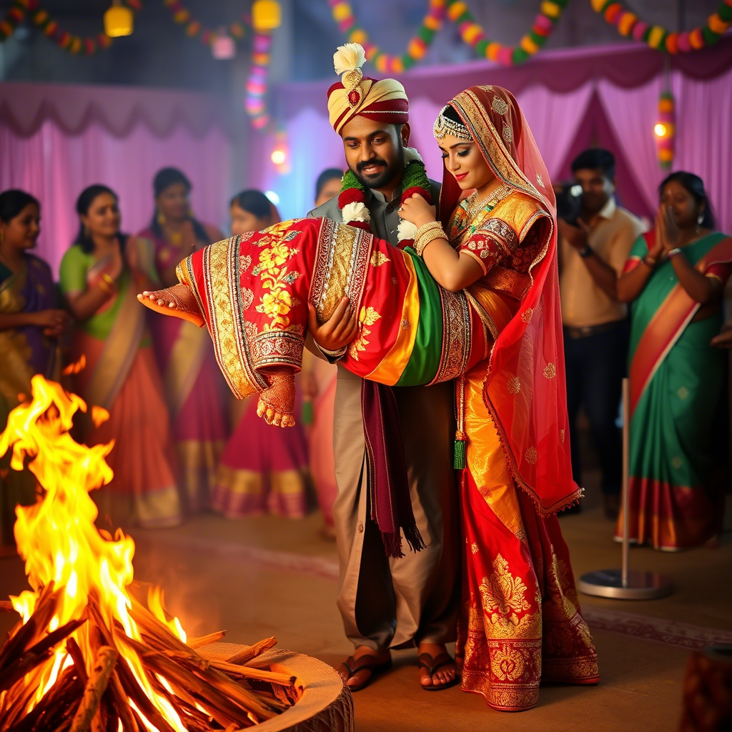 Некоторые нервничают за молодожёнов, другие улыбаются