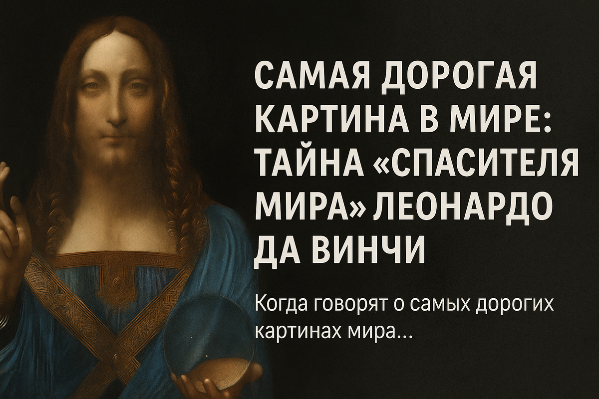 Леонардо да Винчи "Спасителя мира" 