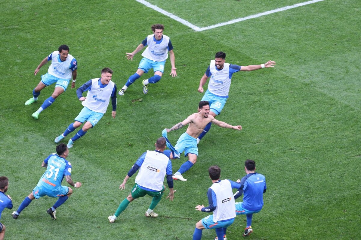 Победный гол «Зенита» в матче с «Ростовом»