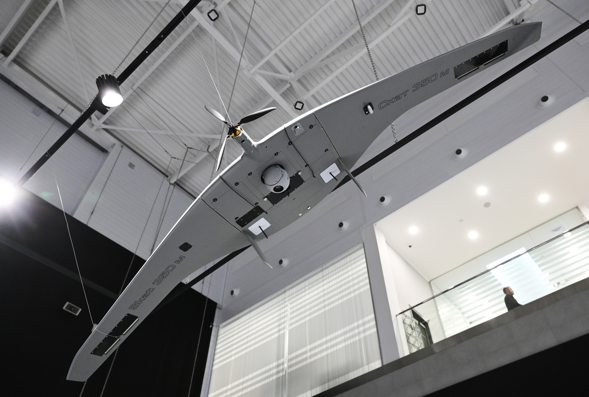     Разведывательный БПЛА СКАТ 350 / РИА Новости / Пелагия Тихонова