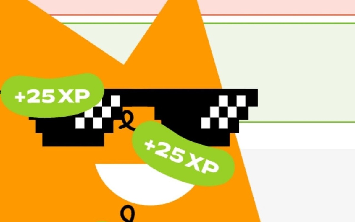 Вот такие баллы в виде xp получают ученики за выполнение заданий. Чем больше xp, тем выше оценка.