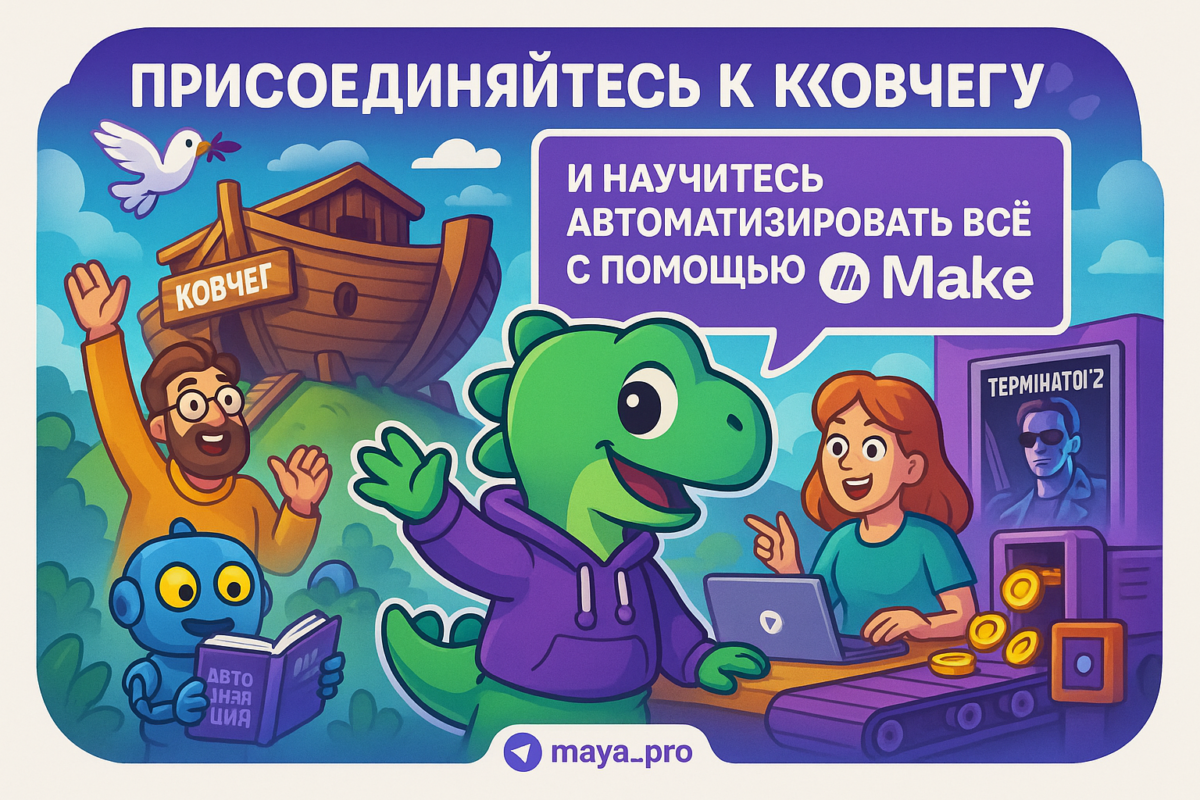    Пришло время сделать ваш бизнес не остановить на месте: автоматизация с Make.com для увеличения прибыли и освобождения времени! Артур Хорошев