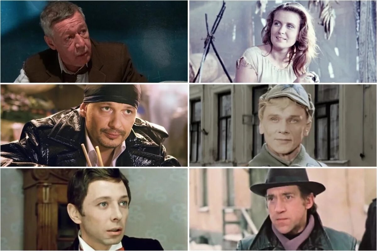    Михаил Ефремов, ​Изольда Извицкая, ​Георгий Юматов, Владимир Высоцкий, ​Олег Даль, Дмитрий Марьянов.