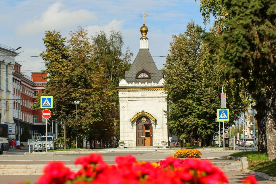    Осенний Барнаул. Проспект Ленина. Источник: Виталий Барабаш
