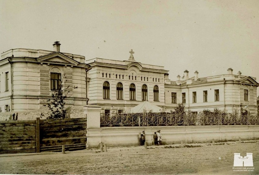 Учительская семинария. Начало XX века. Фото Е.Т. Архипова. Фонды Красноярского краевого краеведческого музея