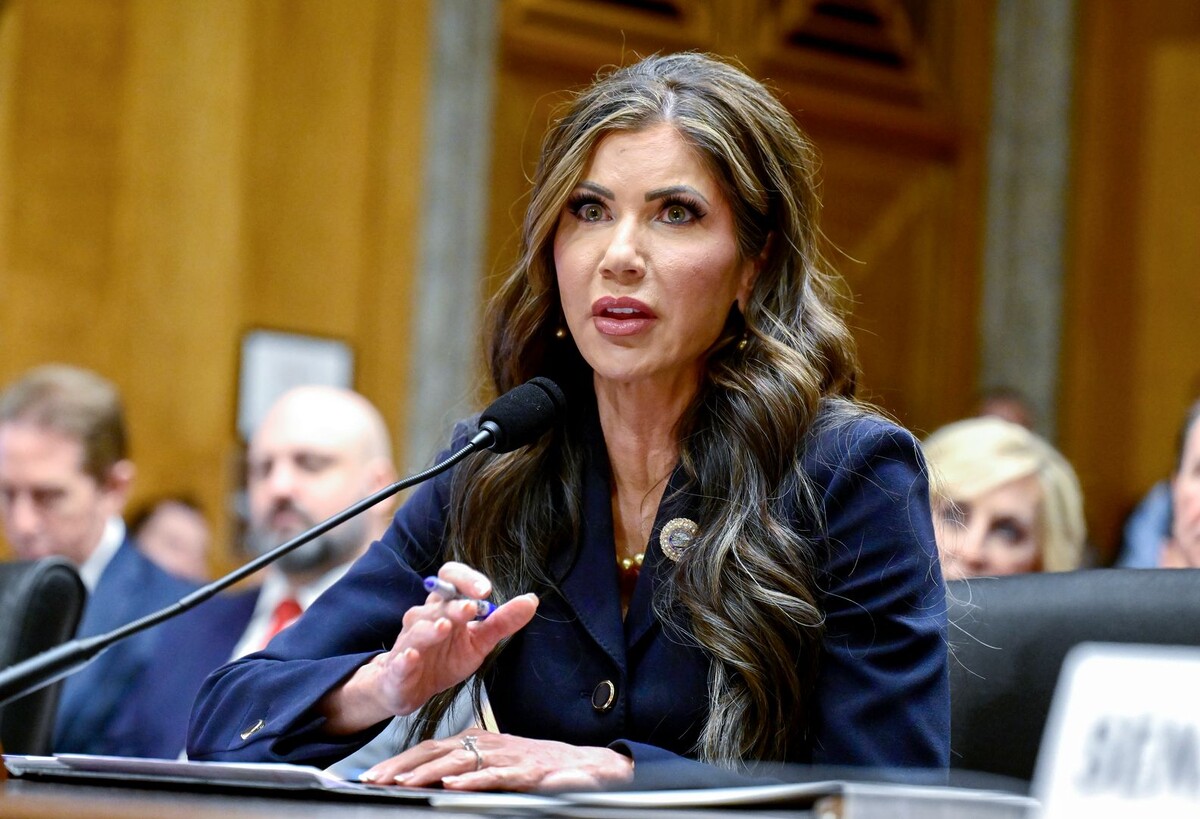    Министр внутренней безопасности США Кристи Ноэм / Источник: © Ron Sachs/Keystone Press Agency/Global Look Press