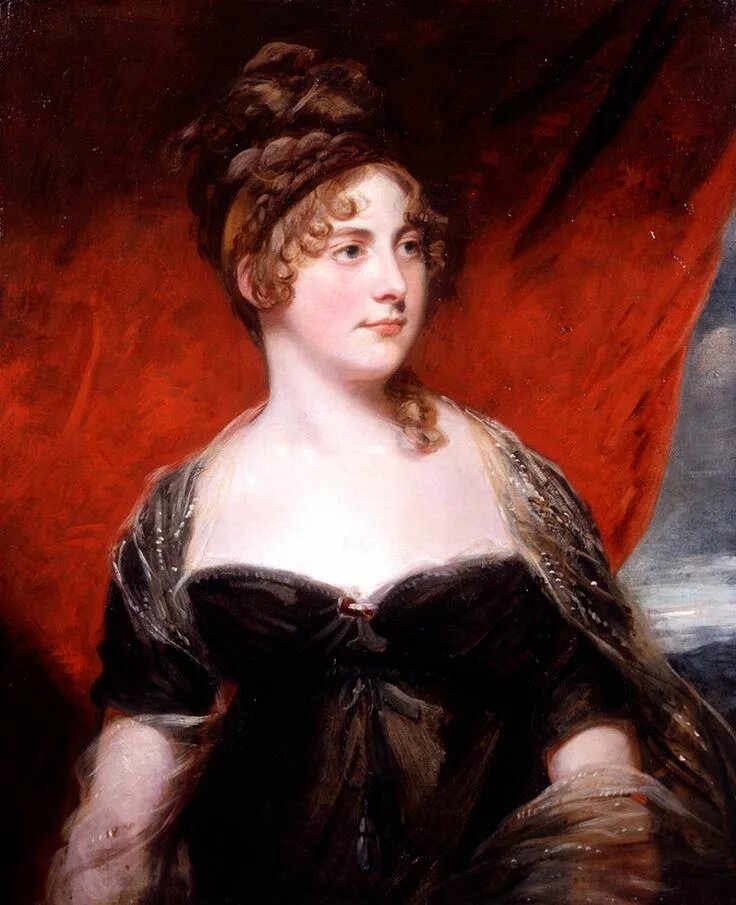 Портрет леди Ромли кисти Джона Хоппнера, 1810