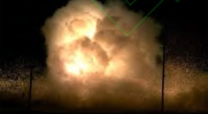 Единственный снимок с испытаний нового взрывного устройстваИсточник: 705 Research Institute.