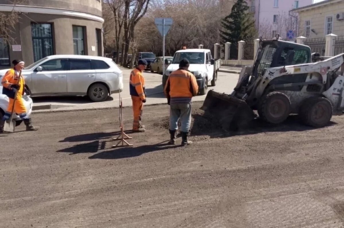    В Иркутске ремонтируют бульвар Гагарина