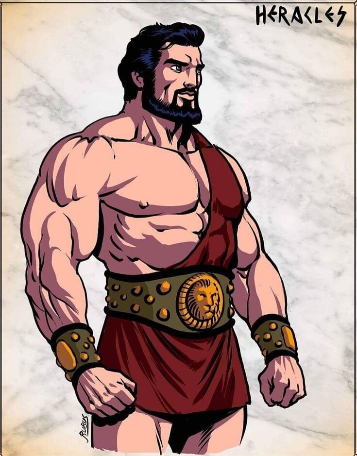 Геракл в представлении современного художника