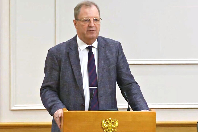    Геннадий Гусельников. Фото: скриншот трансляции заседания Совета по развитию Сибири при спикере СФ