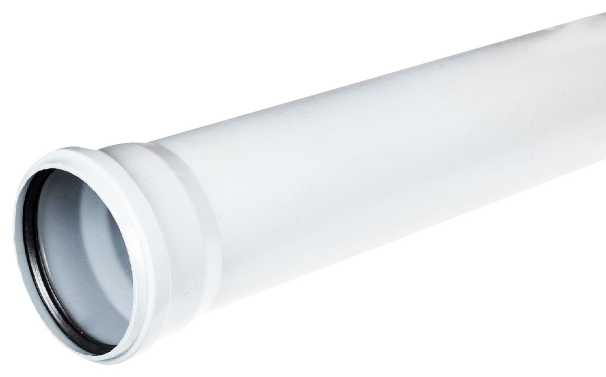 Труба с раструбом Terra белая на сайте Тепловоз.рф