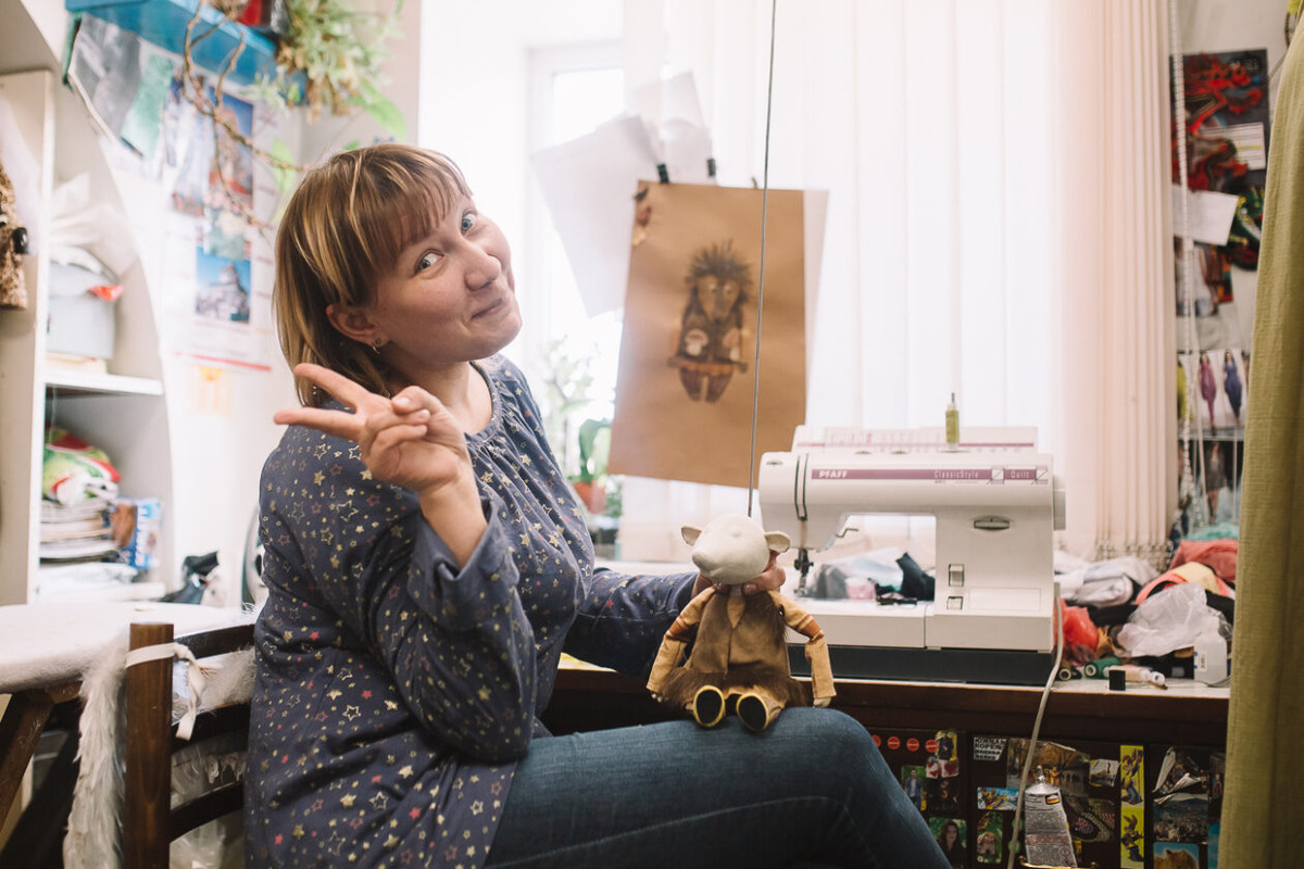 Екатерина: «Люблю решать сложные задачи художника»
Фото: архив театра кукол «Аистёнок»