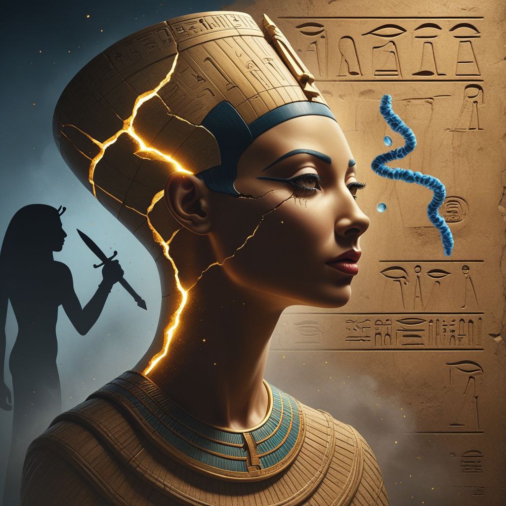 Спойлер: Новые данные ДНК, скрытые комнаты в гробнице Тутанхамона и загадочный "портрет старухи