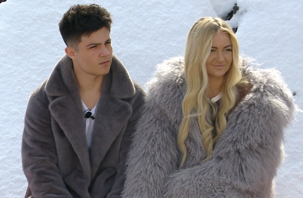 Никита Гуранда и Элина Рахимова (фото из эфира на «Okko»)