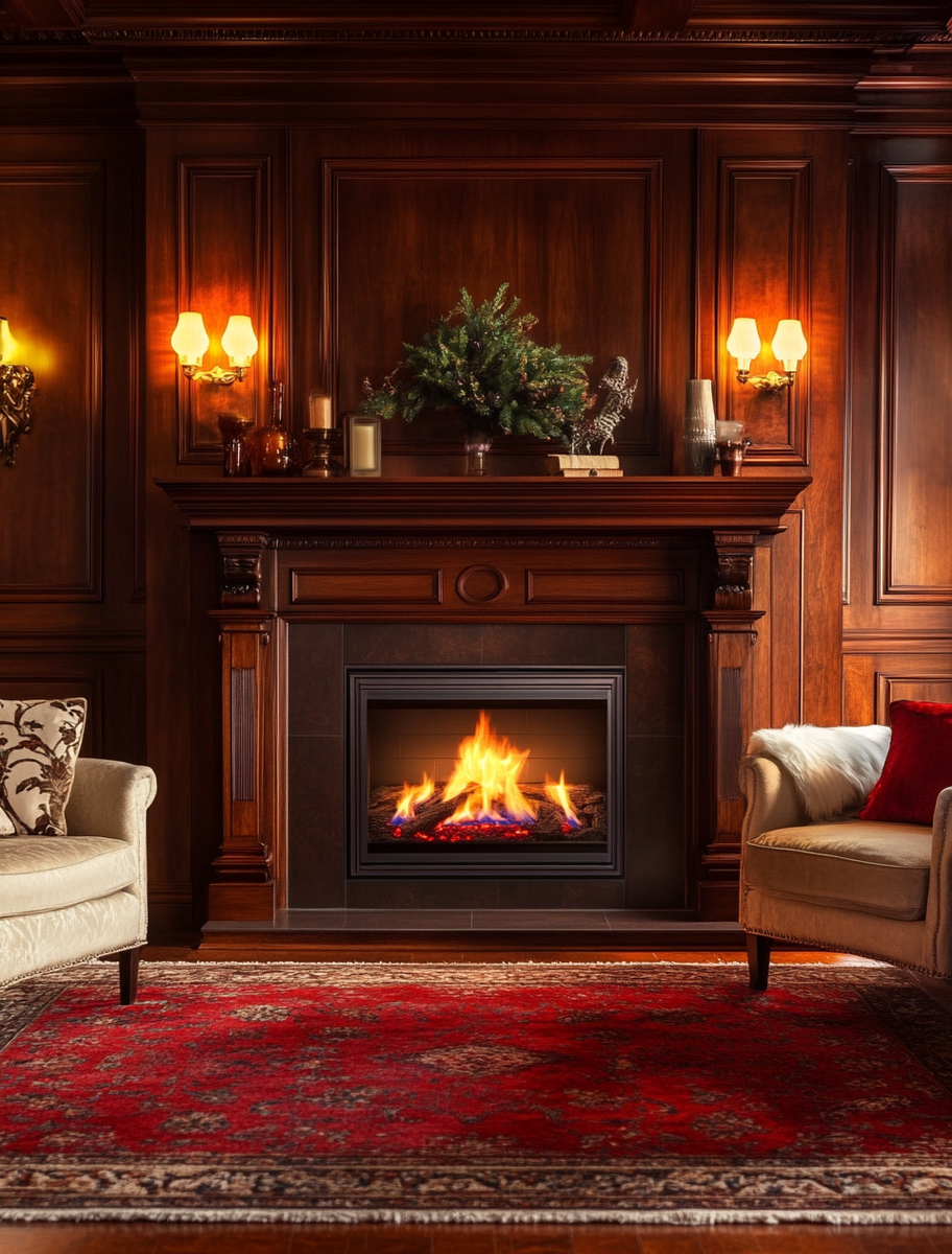    Электрический камин Florence: уютный стиль и тепло вашего дома с эффектом пламени Chesford Kamin