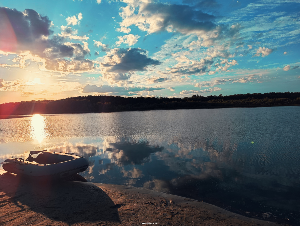 Тоже красивый закат в Сентябре! 