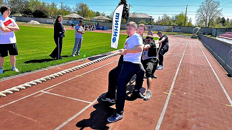    Курганинские студенты открыли «Студенческую весну 2025» соревнованиями по ГТО