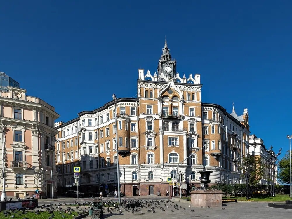 Дом на Сретенском бульваре современный вид