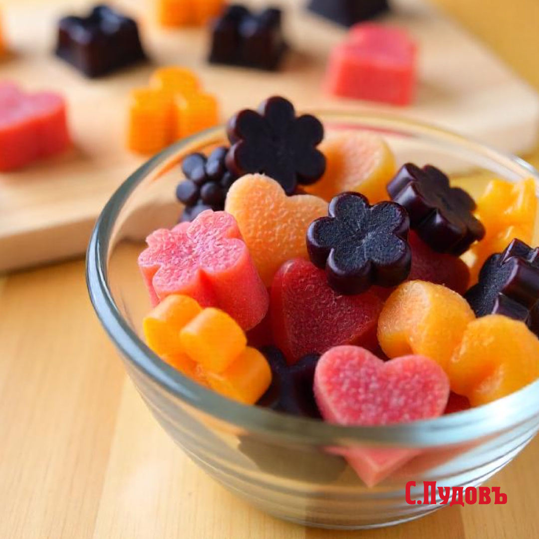 Три способа приготовления вкусных желейных конфет с агар-агаром