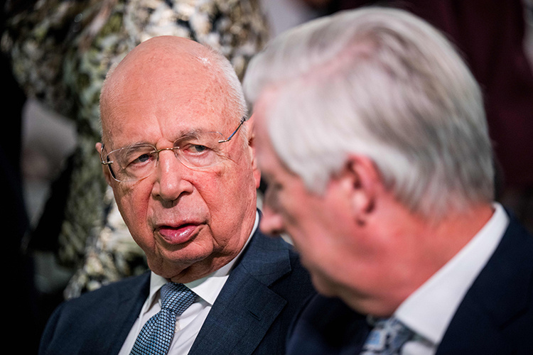    Правление ВЭФ приняло отставку Шваба на внеочередном заседании 20 апреля.   
Фото: © Jasper Jacobs / Keystone Press Agency / www.globallookpress.com