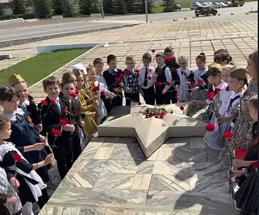 Дети из школы-интерната.