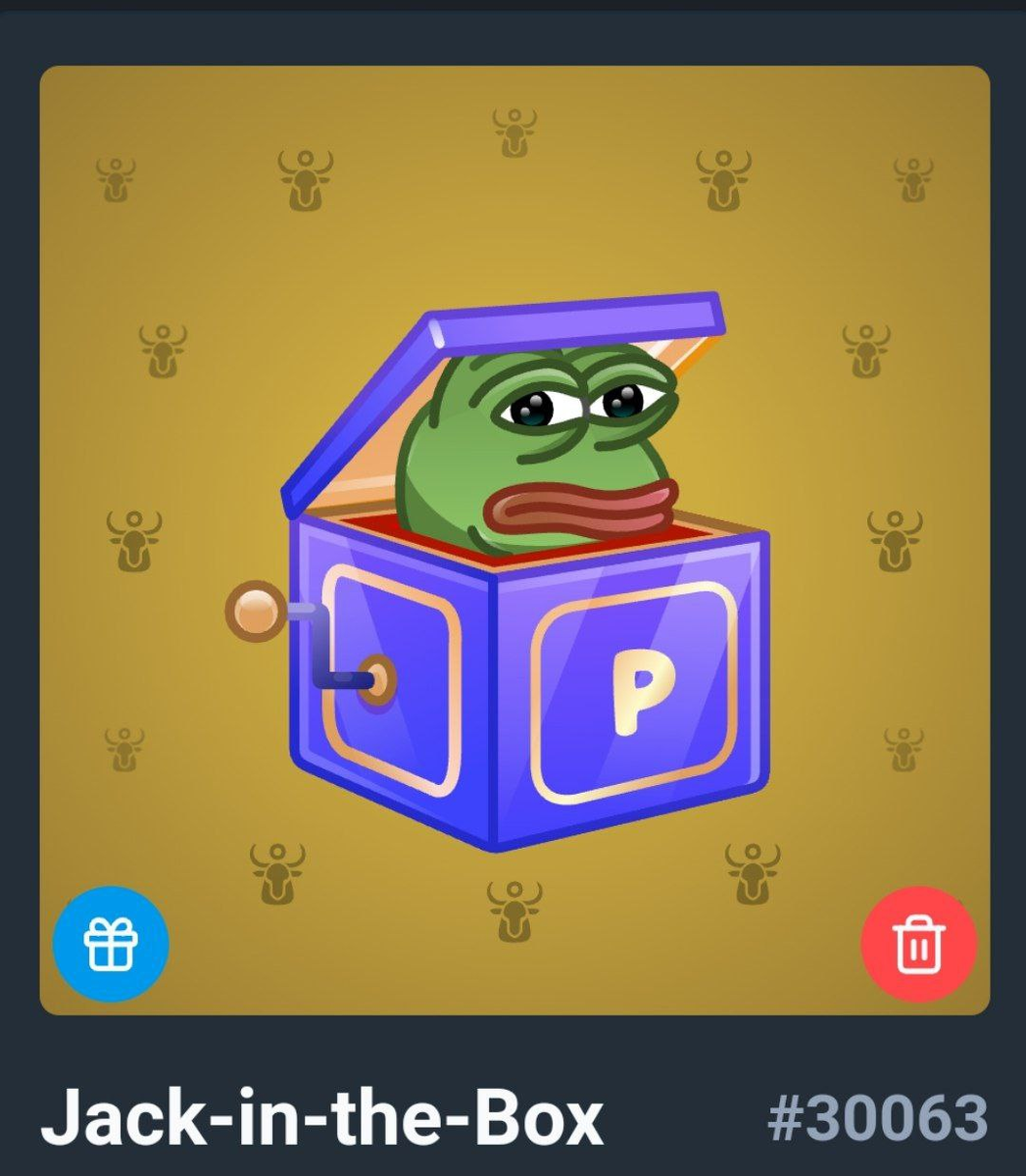 разновидность телеграм подарков