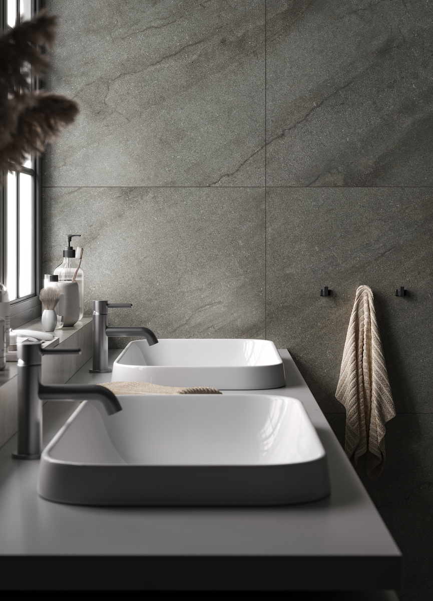 Интерьер с керамогранитом bereg от KERRANOVA